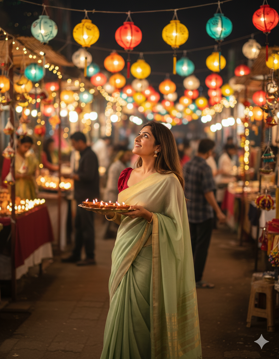 Google Gemini Diwali AI Photo Editing Prompts (2025) – Prompt 3