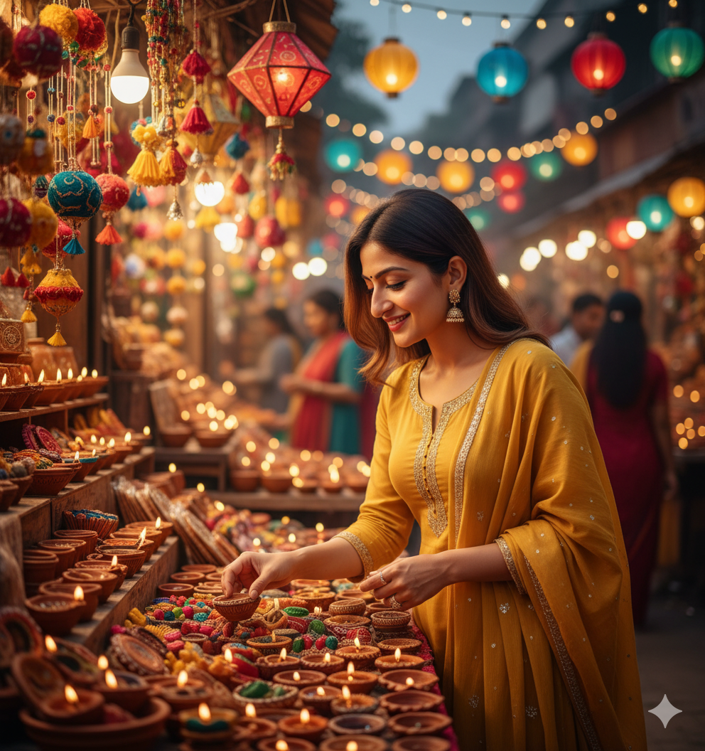 Google Gemini Diwali AI Photo Editing Prompts (2025) – Prompt 4