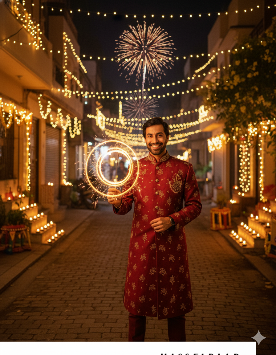 Google Gemini Diwali AI Photo Editing Prompts (2025) – Prompt 11