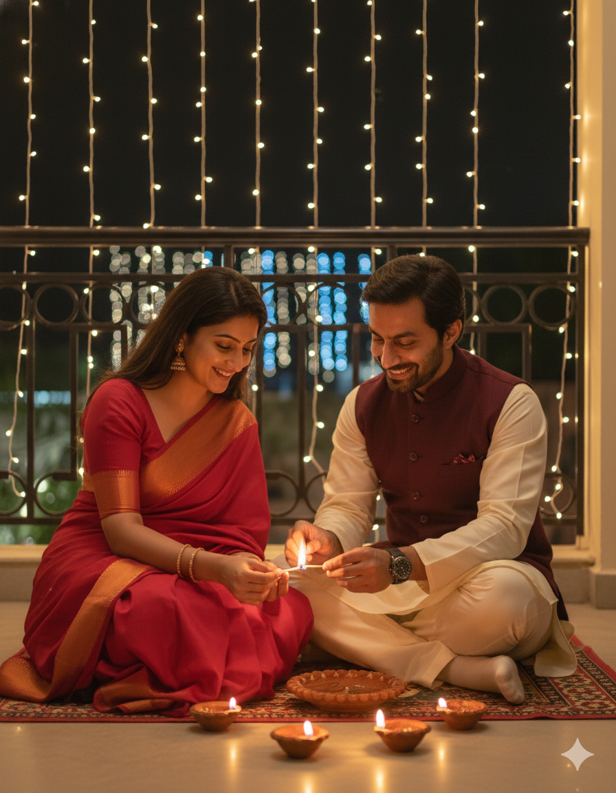 Google Gemini Diwali AI Photo Editing Prompts (2025) – Prompt 7