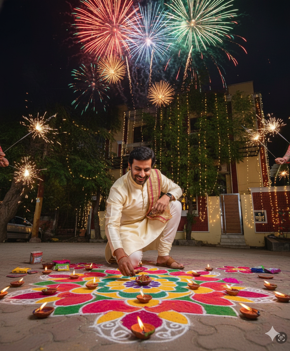 Google Gemini Diwali AI Photo Editing Prompts (2025) – Prompt 8