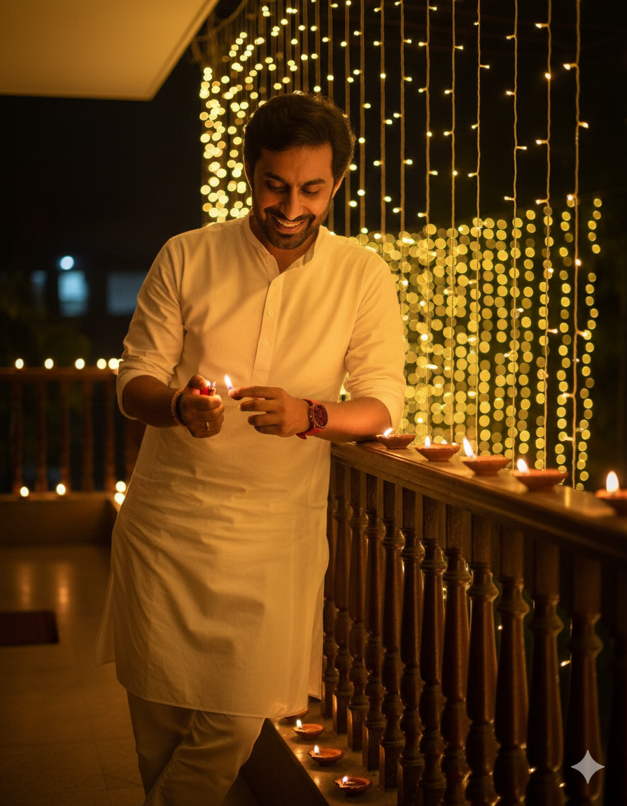 Google Gemini Diwali AI Photo Editing Prompts (2025) – Prompt 15