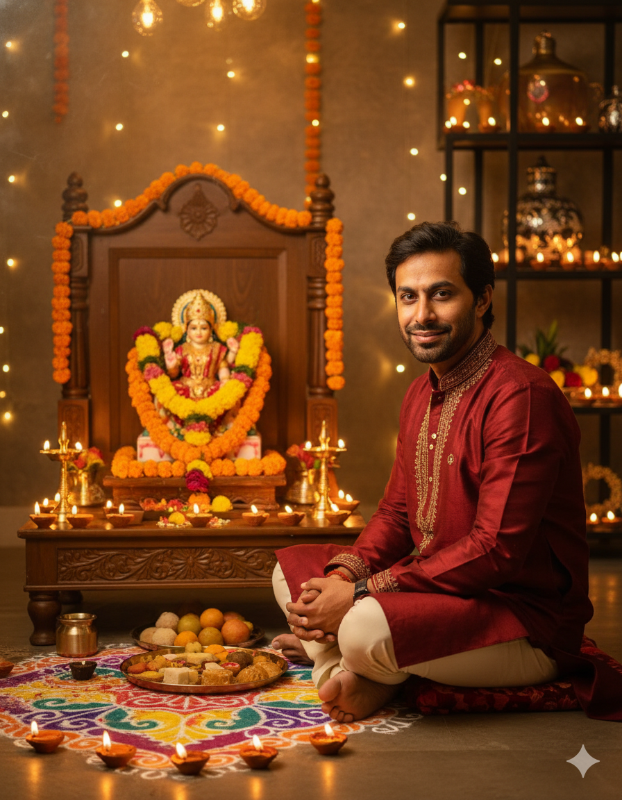 Google Gemini Diwali AI Photo Editing Prompts (2025) – Prompt 17
