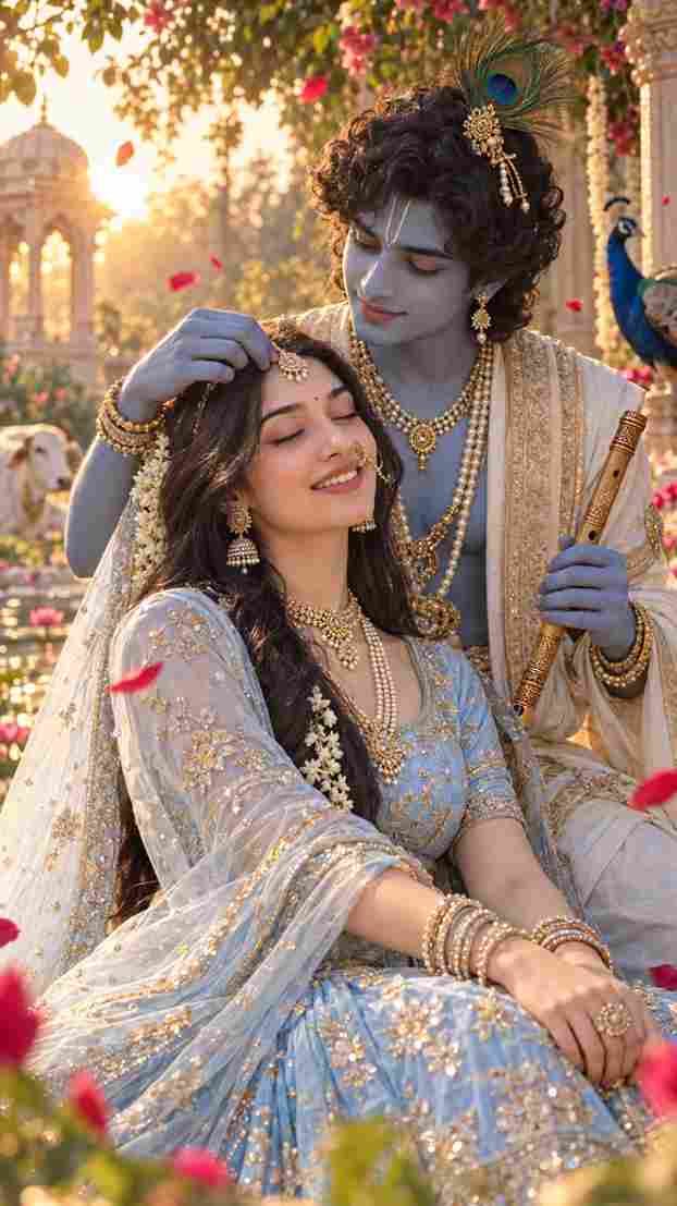 Radha Krishna Divine Love Story | Viral AI Video Editing Prompt