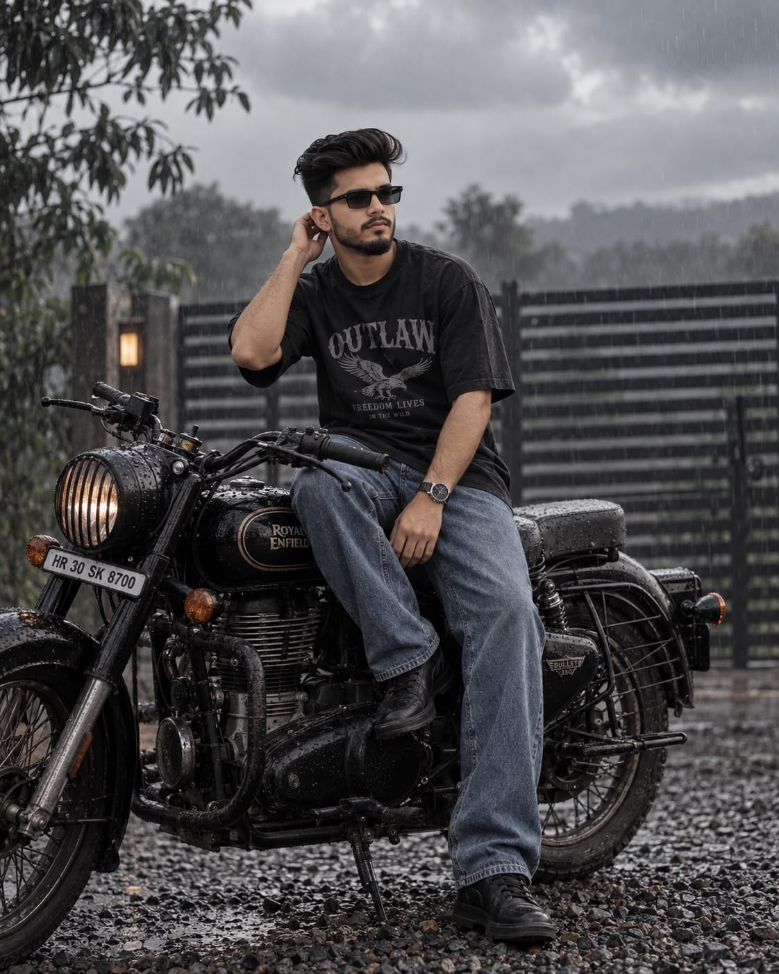 50+ Car & Bike Photo Prompt For Boys and Girls – Prompt 7