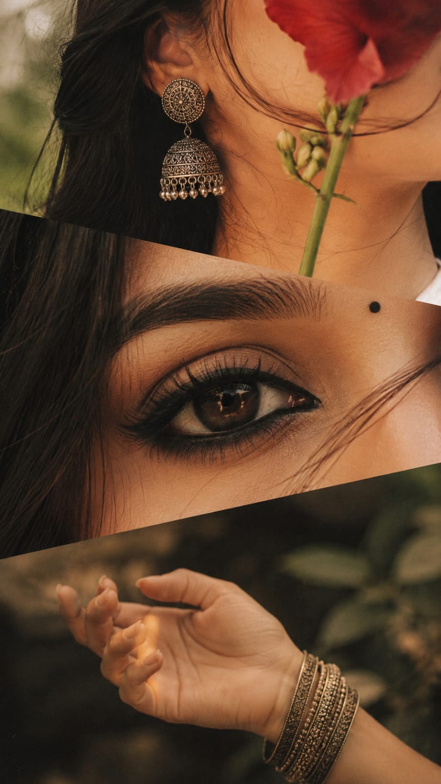 Aesthetic Blurry Saree Prompt For Girls – Prompt 4