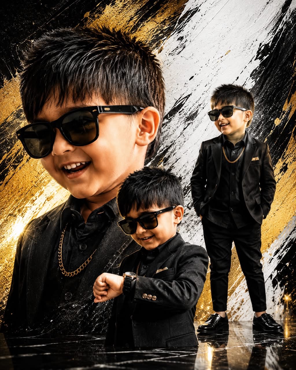 Stylish Kids Photo Editing Prompts – Prompt 3