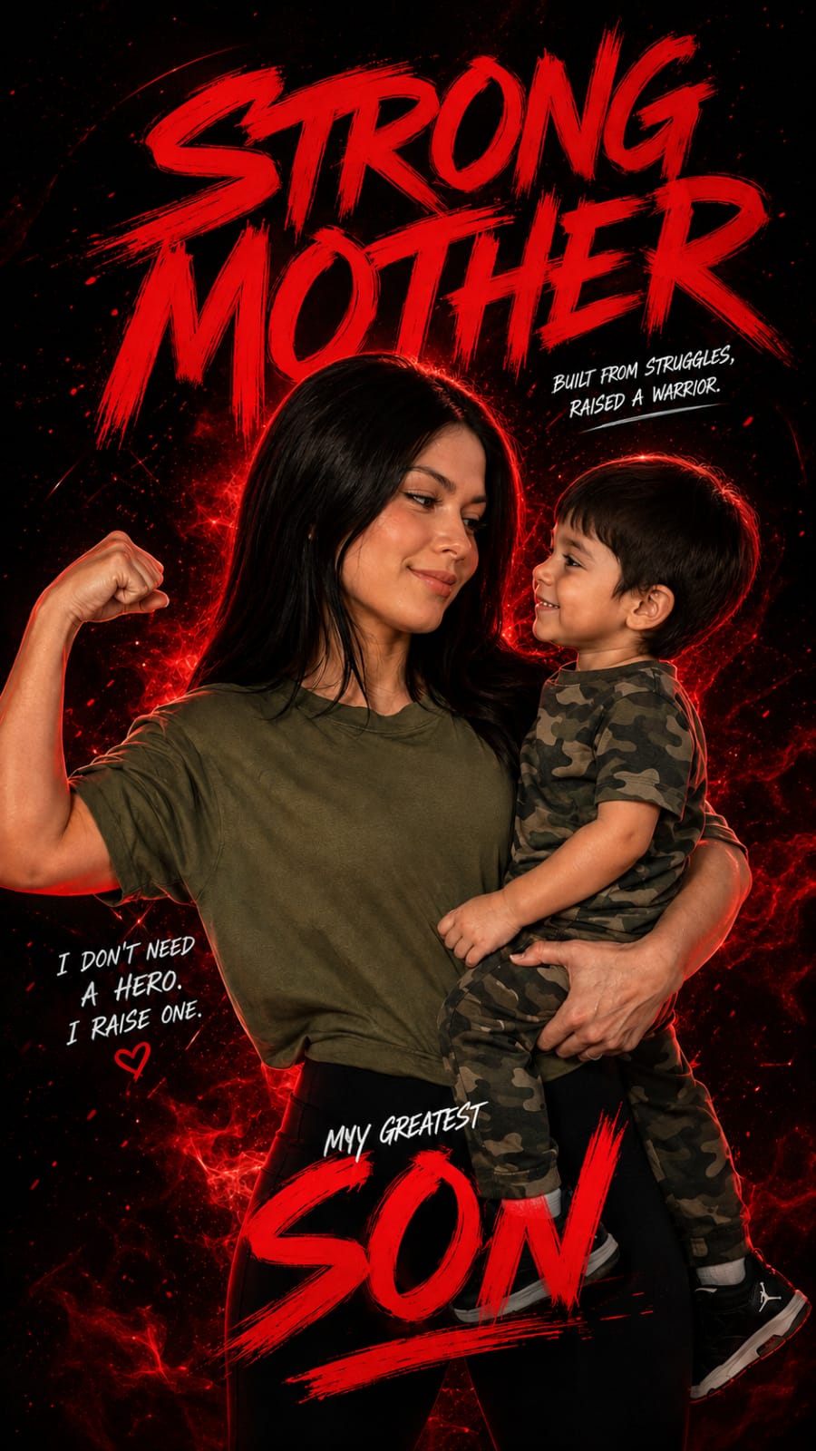 Trending Mom And Son Motivational Photo Editing Prompt – Prompt 2