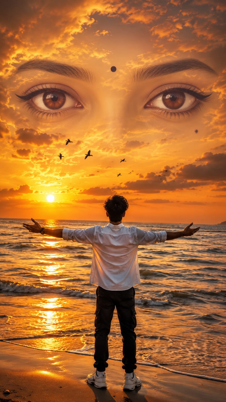 Cinematic Eyes View Photo Prompt – Prompt 5