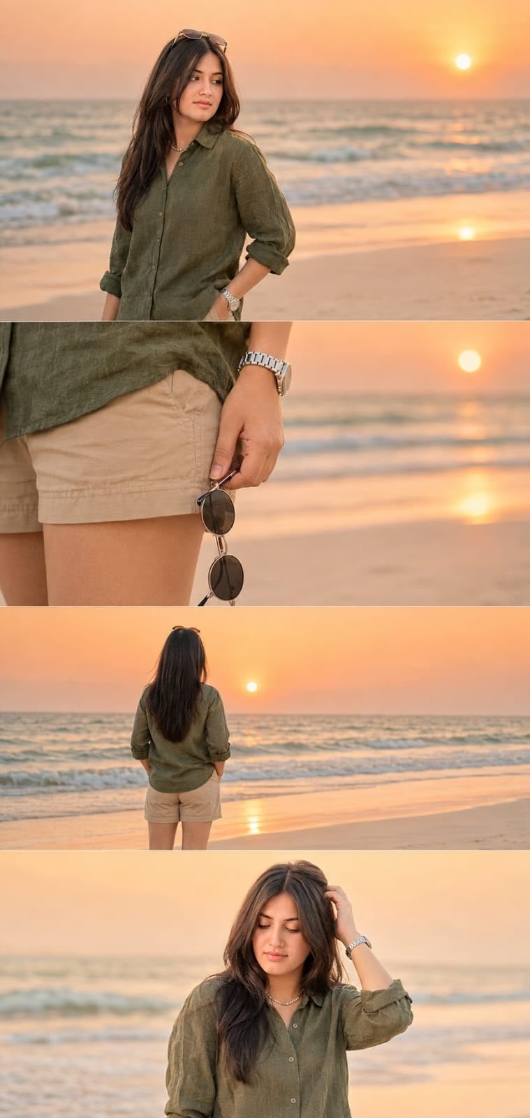 Cinematic Beach College Photo Editing Prompt – Prompt 3