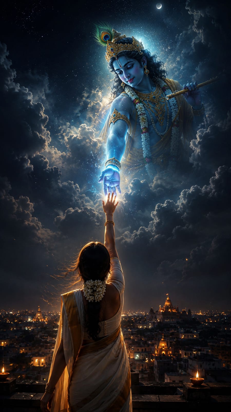 Ultra Realistic Lord Shiva Scene Photo Editing Prompt