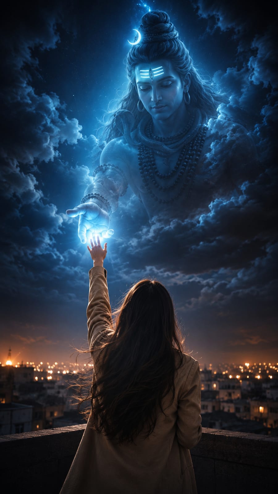 Ultra Realistic Lord Shiva Scene Photo Editing Prompt – Prompt 3