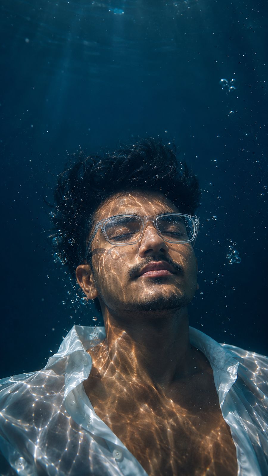 Cinematic Underwater Photo Editing Prompt – Prompt 2