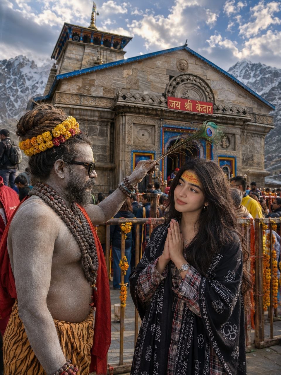 Kedarnath Trip Photoshoot Ai Photo Editing Prompts For Boys & Girls – Prompt 8