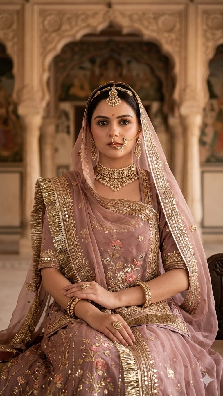 Rajasthani Poshak And South India Sareee Prompt✨(Chatgpt,Gemini)