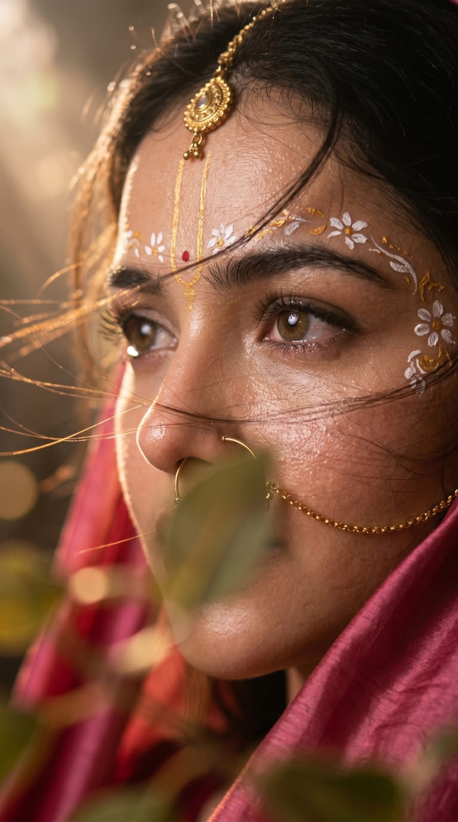 Radha Rani Beutiful Photo Editing Prompt Gemini 🦚🌸 – Prompt 4