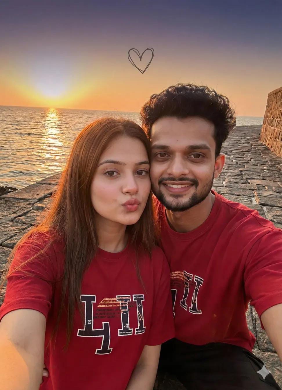 Realistic Couple Selfie Prompts | Viral Couple Photo Editing Prompts – Prompt 2